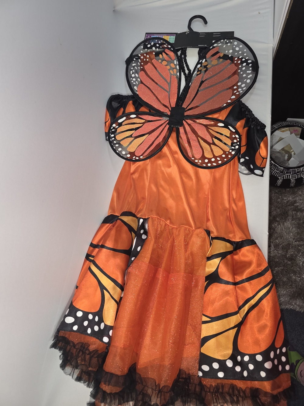 WOMEN'S Celebrate It Fantasy Butterfly Costume - Orange & Yellow - Picture 9 of 12